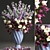 Spring Blossom Bouquet | Pink Tulips, Eucalyptus & Classic Vase 3D model small image 1