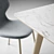Elegant Dining Set: Pode Chiba Chair, Hux Table & Tonincasa Decor 3D model small image 3