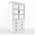 - Title: Powell Calypso 6 Drawer High Cabinet 3D model small image 3
