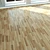 Natural Wood Laminate Flooring 3D model small image 2