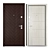 Vikont Entrance Metal Door: Secure and Stylish 3D model small image 3