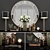 Elegant 18-Piece Decor Set 3D model small image 1