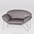 Luxury Aston Martin Armchair by Formitalia 3D model small image 1