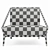 Luxury Rive Droite Armchair 3D model small image 3