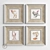 Animals in Wood Frames 3D model small image 1