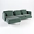 Title: Stylish SÖDERHAMN Sofa for Modern Living 3D model small image 1