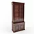 Sleek Hallway Wardrobe Cabinet 3D model small image 1