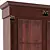 Sleek Hallway Wardrobe Cabinet 3D model small image 3