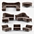 Luxury Comfort: Visionnaire Berkano Sofa 3D model small image 2