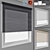 IKEA Roller Blinds - Window Coverings in Gray, White, Beige 3D model small image 2