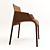 Sleek Seattle Chair: Perfect for Architectural Visualisation 3D model small image 2