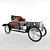 Vintage Automobile 3D model small image 1