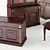 Cabinet Assembly Furniture Set 3D model small image 3