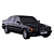  BMW M7 E32: Unleash the Beast 3D model small image 1