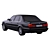  BMW M7 E32: Unleash the Beast 3D model small image 2