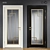 Classic Interior Door (10 Pieces) 3D model small image 1