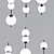 Elegant Beaded Pendant Lamp 3D model small image 2