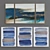 Ocean Serenity Canvas Prints 3D model small image 1