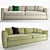 Luxurious Alberta Laguna Sofa 3D model small image 1