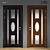 Modern Interior Door #047 3D model small image 1