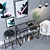 Stylish Home Decor Set 3D model small image 2