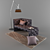 Versatile Upholstered Furniture 3D model small image 1