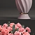 Pretty in Pink Bouquet 3D model small image 3