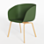 Modern Style Chair: Sleek Design 3D model small image 1