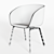 Modern Style Chair: Sleek Design 3D model small image 2