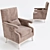 Goldoni Eichholtz Chair: Timeless Elegance 3D model small image 1