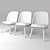 ACE Lounge Chair: Sleek and Stylish Comfort 3D model small image 3