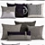 Vittoria Frigerio Luxe Pillows 3D model small image 2