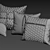 Vittoria Frigerio Luxe Pillows 3D model small image 3