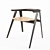 Sleek Spada Chair: Modern Design at Its Finest 3D model small image 1