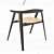 Sleek Spada Chair: Modern Design at Its Finest 3D model small image 3