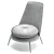 Aurora Cantori Classic: Elegant & Compact Chair 3D model small image 3