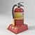 Title: Korean Fire Extinguisher for Safety 3D model small image 2