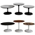 Elegant NETO Minotti Coffee Tables 3D model small image 1