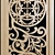 Elegant CNC-Crafted Decor Panel 3D model small image 3