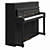 Kawai K-200 EP Digital Piano: High-Quality Sound and Advanced Features 3D model small image 1