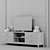 Art Deco TV Stand Set 3D model small image 3