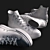 Classic Converse Sneakers 3D model small image 3