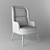 Sleek Modern Armchair: 3DMax 2014 Model 3D model small image 2