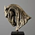 Elegant Bronze Sculpture 3D model small image 1