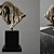 Elegant Bronze Sculpture 3D model small image 2