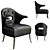 Nanook Armchair: Sleek and Sophisticated 3D model small image 1