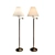 Modern Chrome Floor Lamp 3D model small image 1