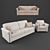 Modern Comfort Sofa 3D model small image 1