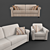 Modern Comfort Sofa 3D model small image 2