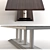 Eraclito Heritage Table: Elegant, Functional, and High-Quality 3D model small image 3